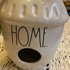 Rae Dunn Home tiki Birdhouse
